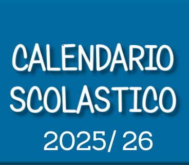 CALENDARIO SCOLASTICO A.S. 2025/2026